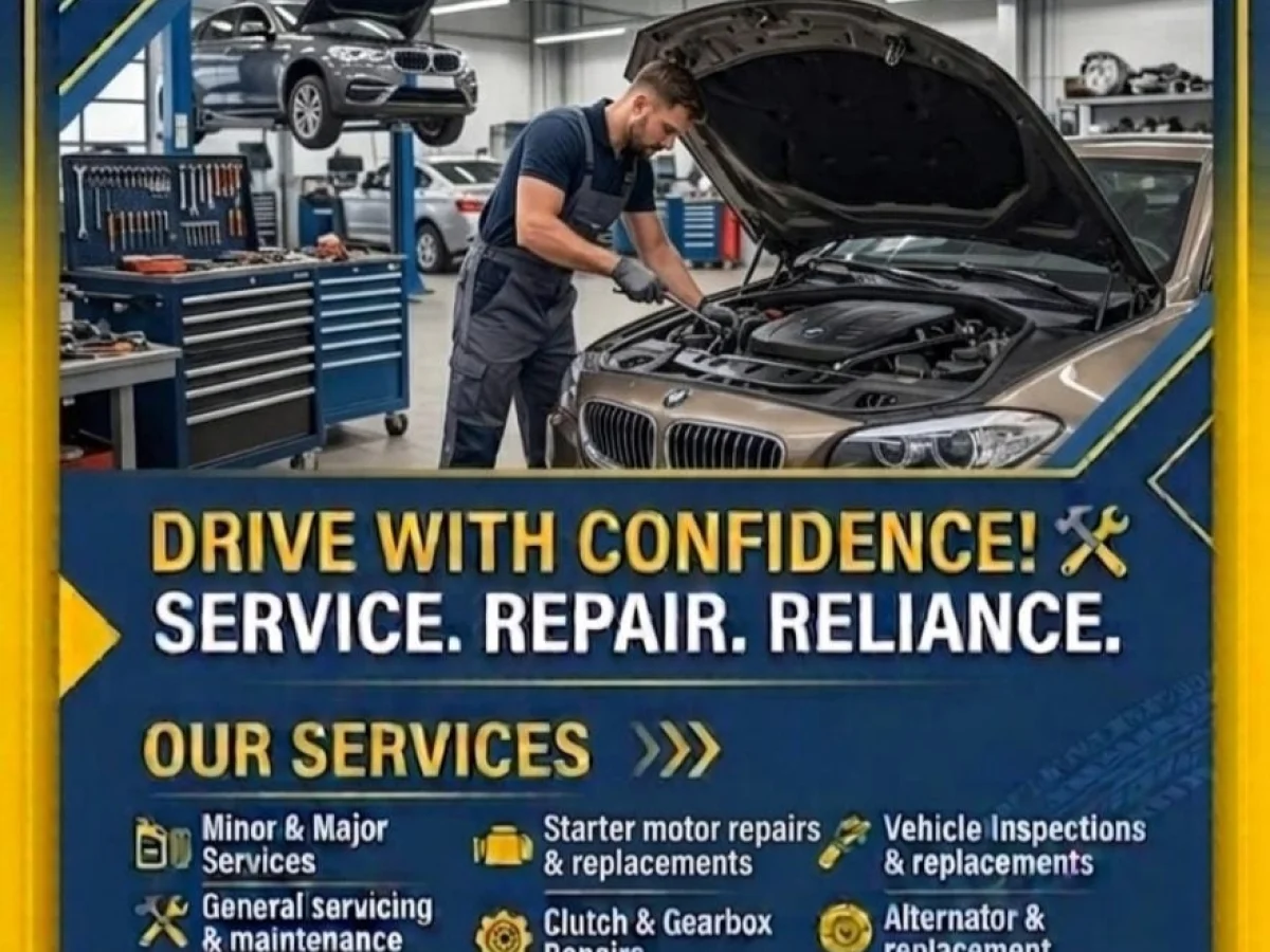 Engine and gearbox repairs
